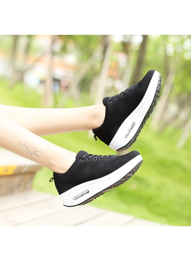 أحذية رياضية نسائية للجري والمشي، مريحة وخفيفة الوزن، مانعة للانزلاق، مناسبة للتمارين الرياضية والارتداء اليومي. - Image 4